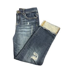 The Children's Place Blue Distressed Jeans size 10